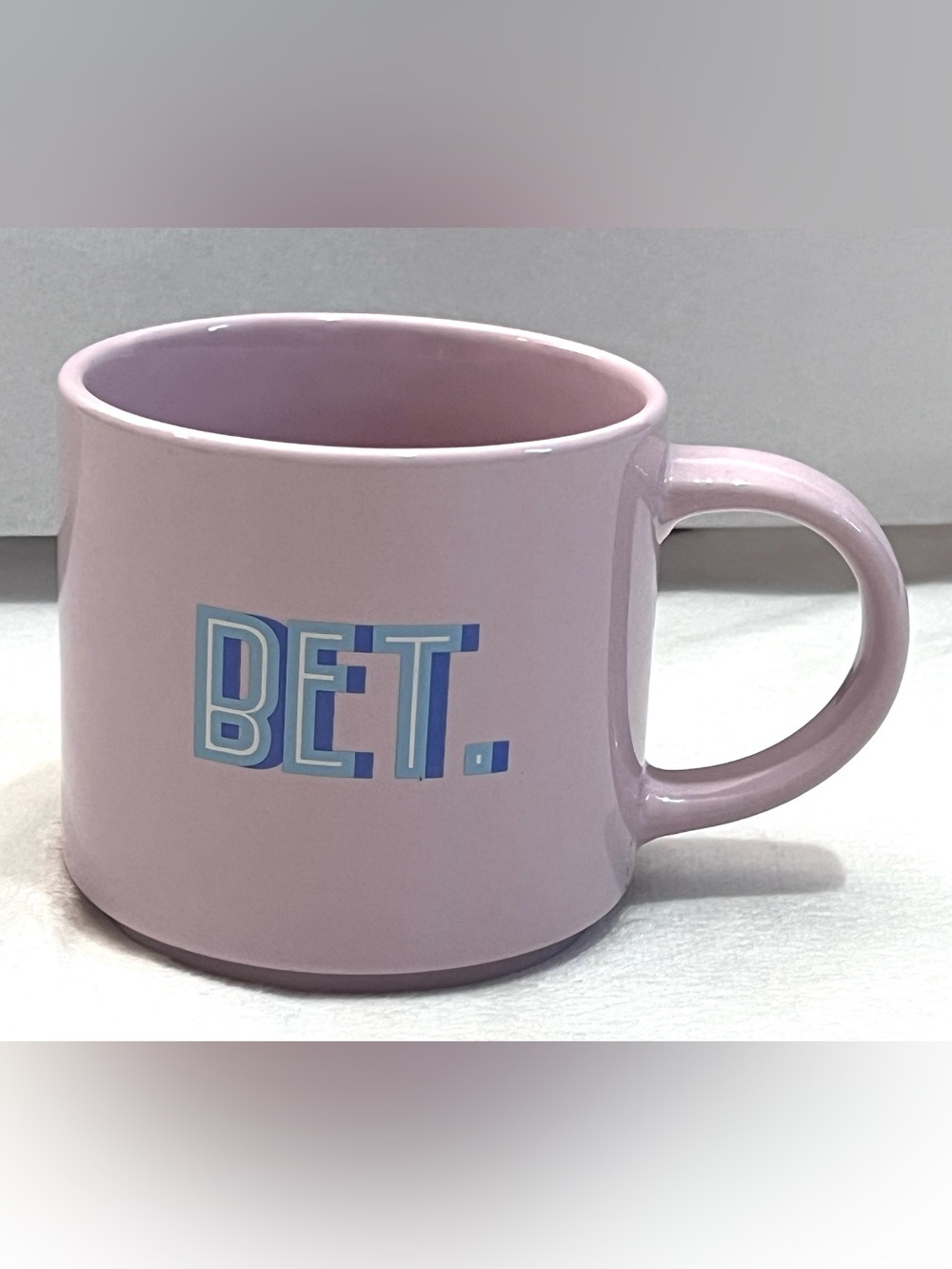 Bet Pink Room Essentials Ceramic Stoneware Tea Coffee Mug with Handle